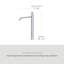 Amahle Single Handle Tall Lavatory Faucet-940078342
