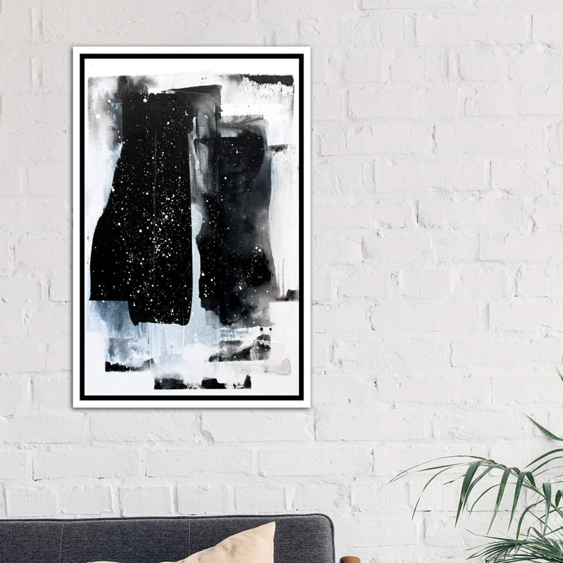 « it is minuit » par kent youngstrom-reproduction d’art, Toile blanche encadrée, H 26 po x l 18 po x 1,5 po