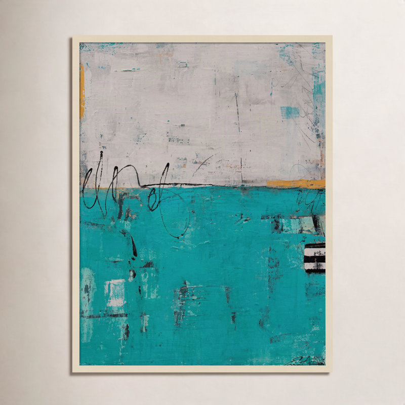 "Urban Harmony" par Mauro, reproduction d'art encadrée sur bois, H 41 po x l 31 po, Brun