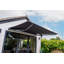 Dakota Fields 300cm W x 250cm D Polyester Cover Retractable Patio Awning