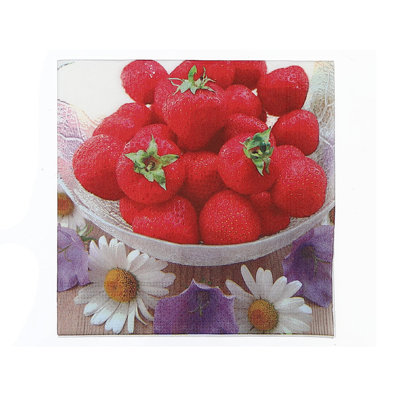 Serviette de table jetable 3 plis
