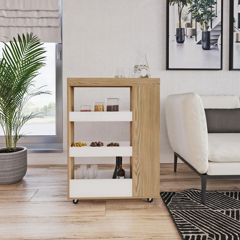 Noaah Metal Bar Cart