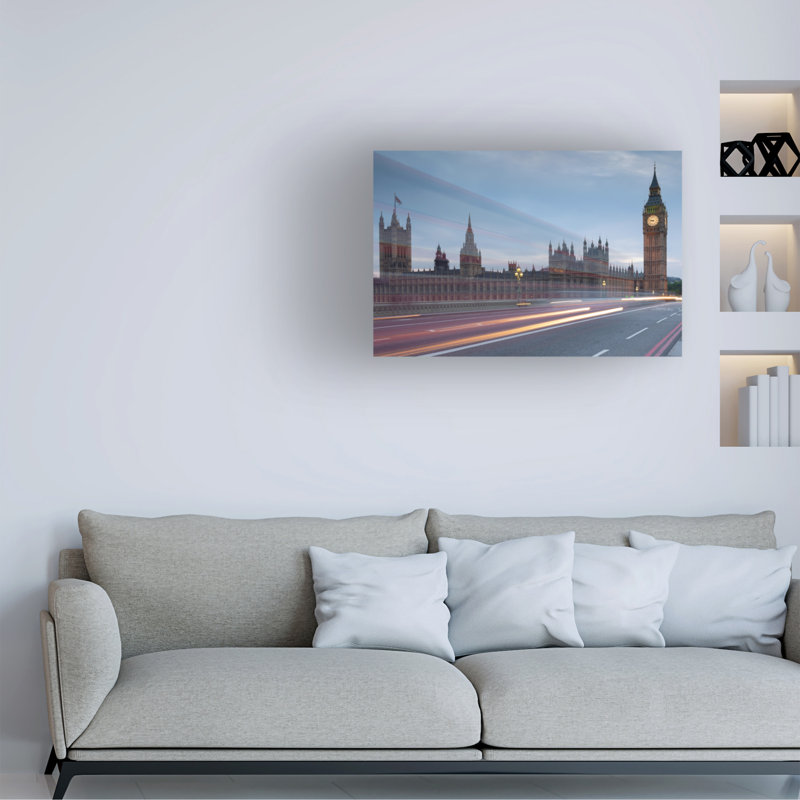 Art sur toile Paolo Bolla Big Ben, H 12 po x l 19 po x P 2 po