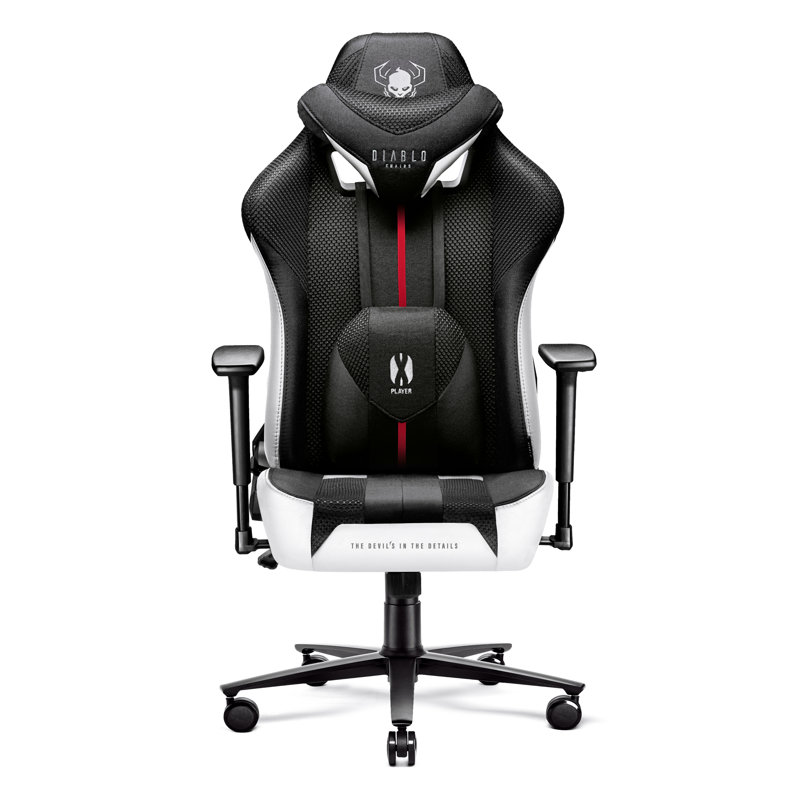 Office Chair, Black/White