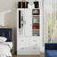 Armoire élégante avec porte miroir-1644064958