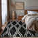 Tapis noir et blanc Modern Modern