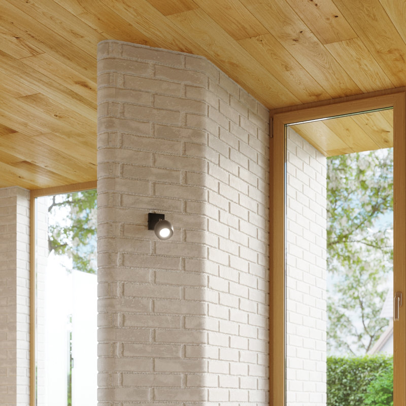 Lekeya Flush Mount, Czarny