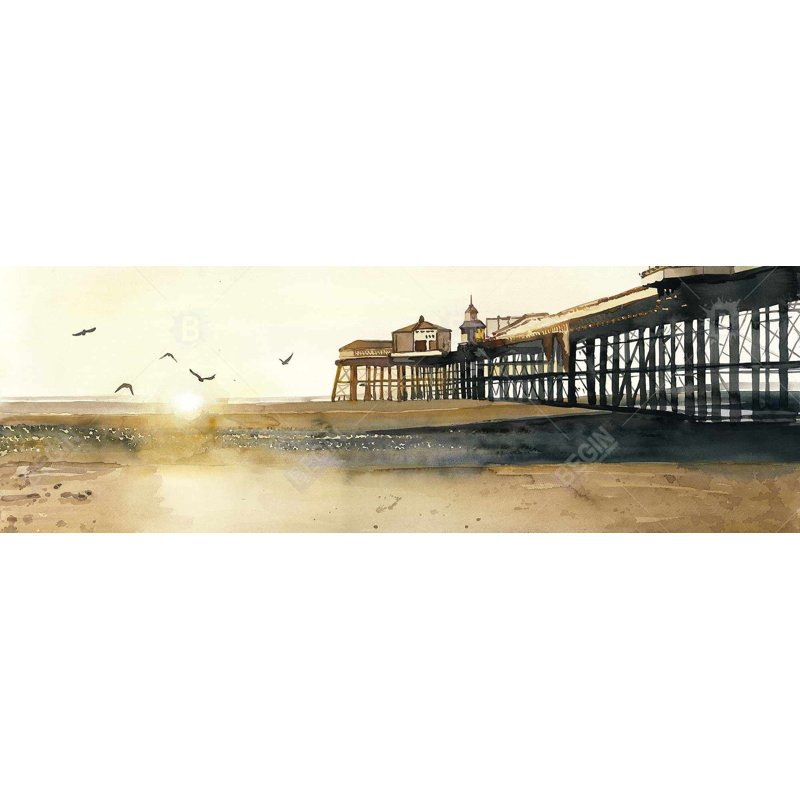 " Sunset At The Beach "