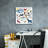  'Kentucky' by Farida Zaman Canvas Wall Art, 18" x 18"-2141656304