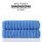 Hamrick 100% Cotton Plush Ribbed Bath Towel-462234860