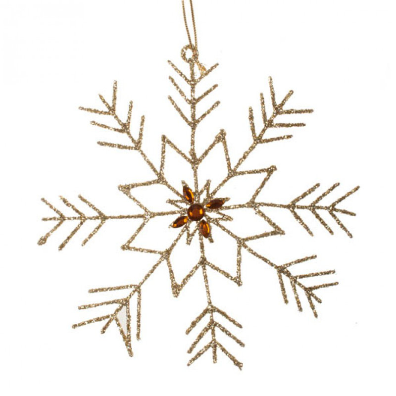 16cm Metal Astrology & Stars Holiday Shaped Ornament