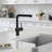 Linus Low Arc Pull-Out Dual-Spray Kitchen Faucet - Anthracite-55195791