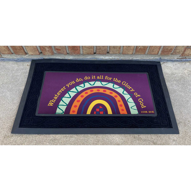 Doormat Insert Whatever You Do 22x10