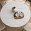 Table de salle à manger ronde en noyer pour 2 à 10 personnes-1833385647-1833385645