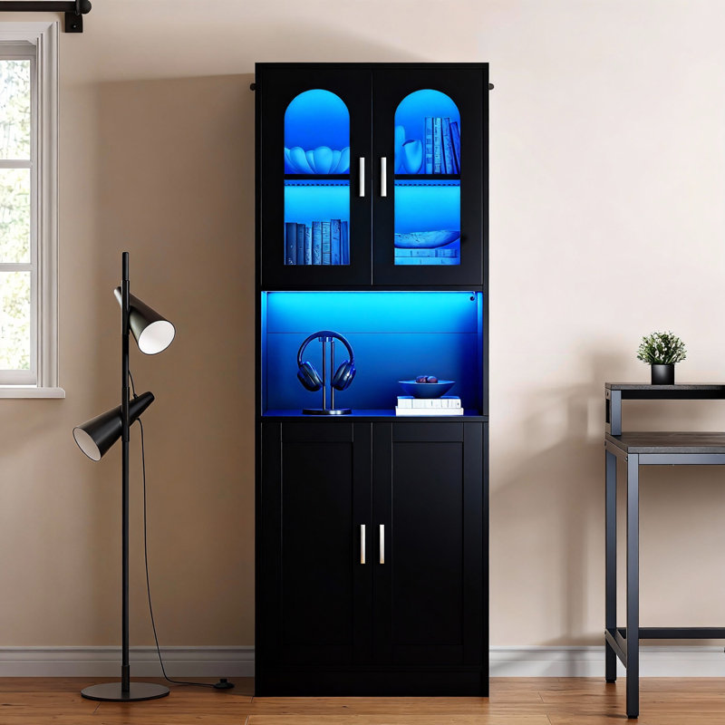 170cm H x 60cm W Standard Bookcase, Black