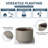 Large Concrete Round Planter / Pot With Drainage Holes-2003912676-2003912674