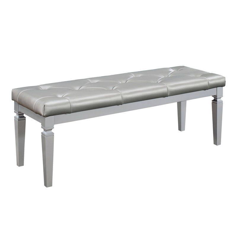 Domnick Bench, Silver, Gray