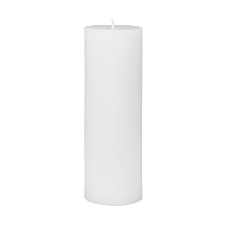 Bougie flottante 2 x 6 pouces, 1, Citronnelle blanche, H 9 po x l 3 po x P 3 po