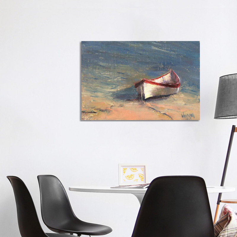 Beached Boat I by Marilyn Wendling - Wrapped Canvas Gallery-Wrapped Canvas Giclée, 101.6 cm H x 66.04 cm W x 1.91 cm D