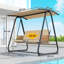 3 Person Porch Swing with Canopy