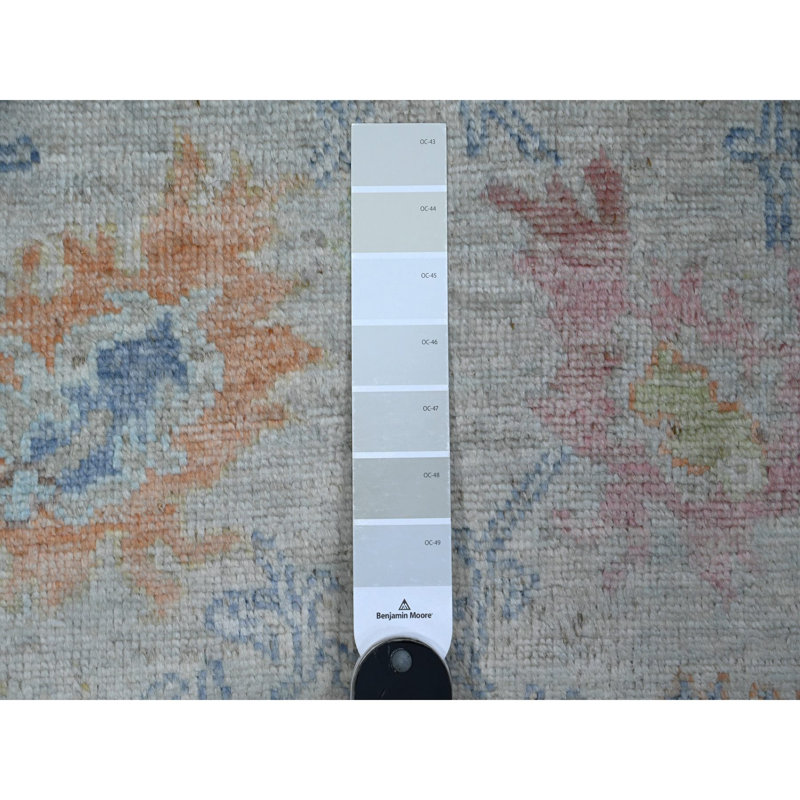 Tapis de couloir oriental surdimensionné gris Angus 2 pi 10 po x 15 pi 10 po CD408B19E0F8421DA93AD1BA8F160AE0