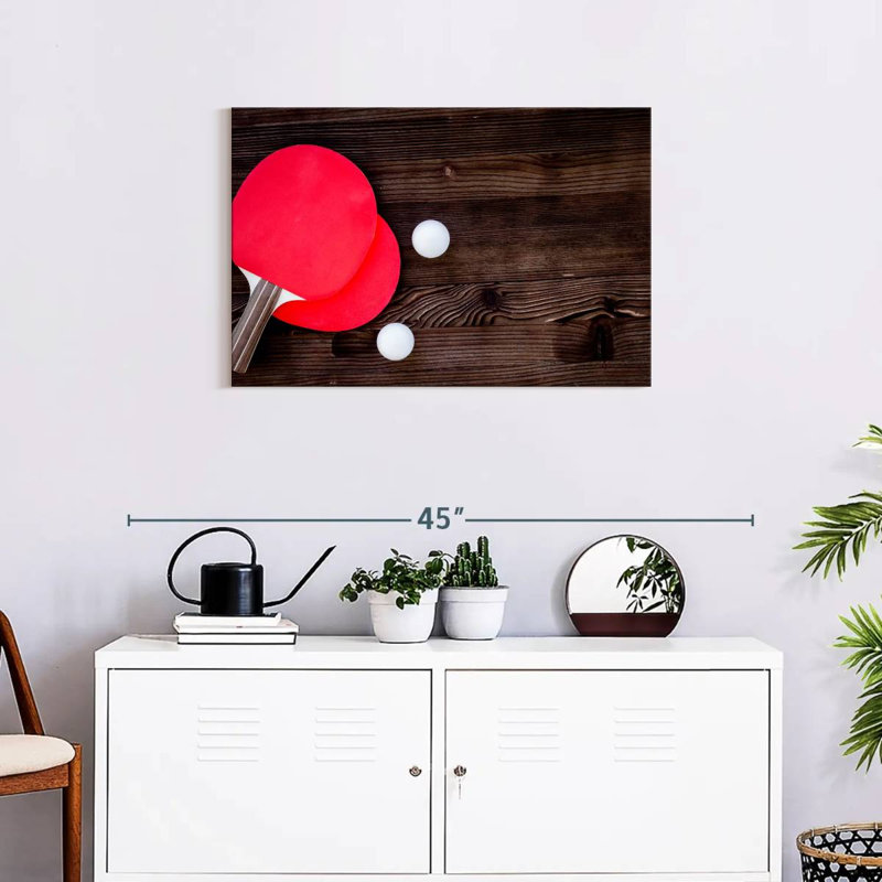 Sireci Table Tennis, 20" H x 30" W