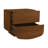 Burke Solid Wood 2-Drawer Nightstand, Fully Assembled