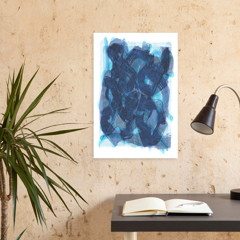 Art contemporain, art abstrait abstrait et audacieux, H 24 po x l 16 po