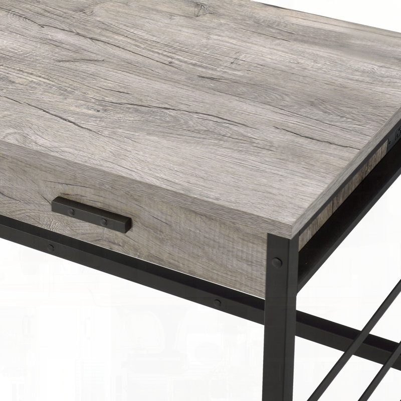 Bureau d'écriture avec port USB et échelle industrielle