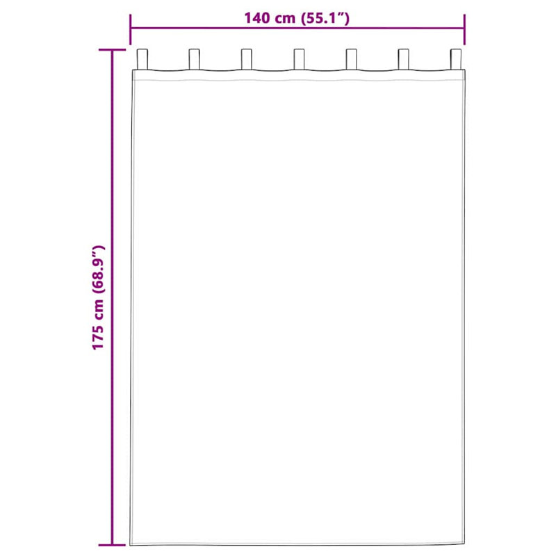 Suzzy Semi Sheer Curtain Pair, Cream, 175cm Width x 140cm Drop