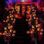 2 paquets de lumières solaires pour globe oculaire pour les décorations d'Halloween, 2 lumières solaires pour piquets d'Halloween, lumières solaires oranges et imperméables pour la cour de jardin-412513331