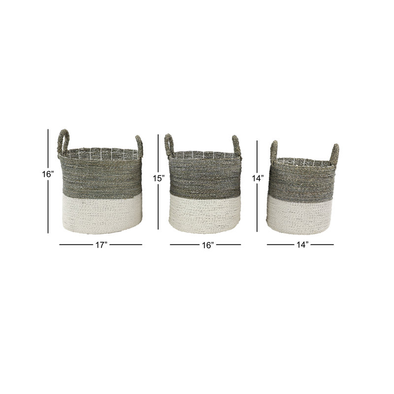 Three Posts™ Seagrass Basket