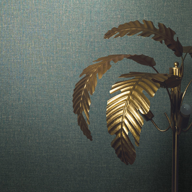 Eclectic 33cm x 70cm Wallpaper Roll, Blue