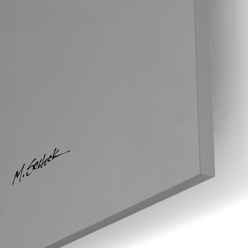 «New Morning On Grey On Plastique / Acrylique» par Mike Schick, H 12 po x l 12 po x P 0,13 po