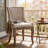 Farmhouse Upholstered Side Chairs Set of 2, Vintage Solid Wood Kitchen Dining Chairs with Nailhead Trim & High Back Support, 350lbs Weight Capacity-157801614