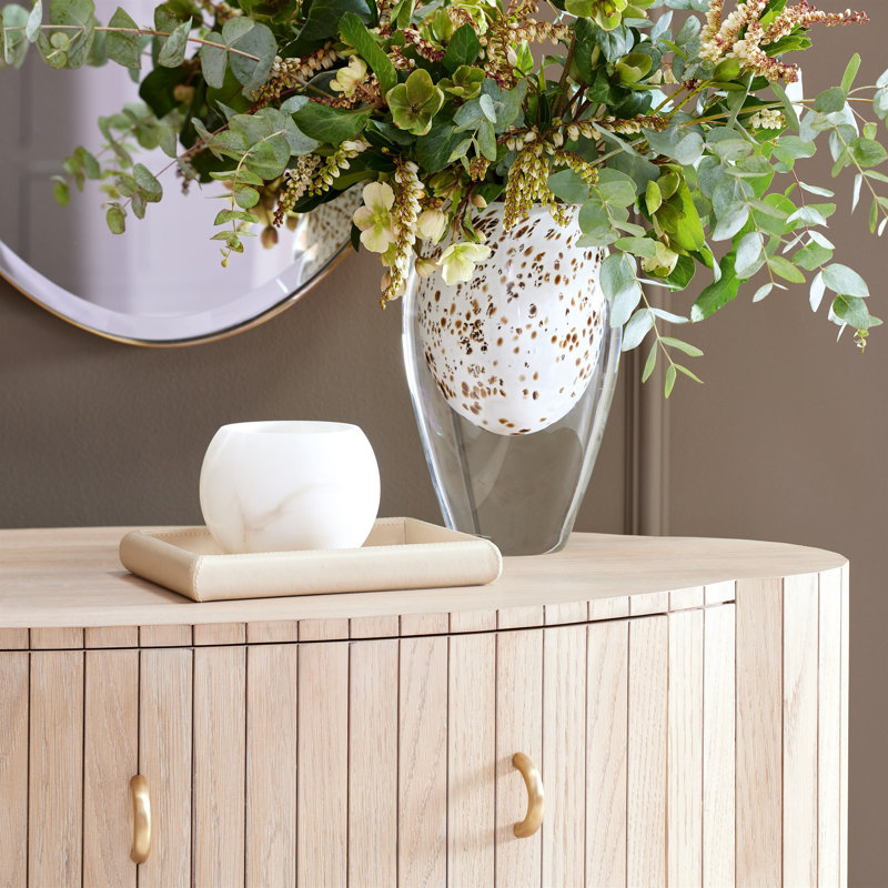 Livingston Vase-Brown Spots-Lg