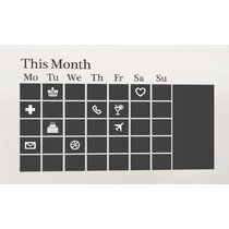 Chalkboard Calendar -  UK