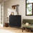 MDF Shoe Storage Cabinet with Flip-up Drawers and Shelves-812688080