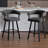 21.75'' W Upholstered Counter Stool with Metal Footrest-1713663565