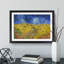 Wheatfield with Crows by Vincent Van Gogh - Picture Frame Painting-62765343-62765346