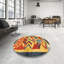 Tapis jaune/orange/noir contemporaine-1572248640