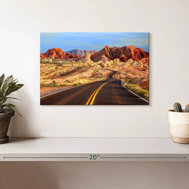 Mehar Highway In Valley Of Fire, H 8 po x l 12 po