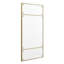 Uttermost Wrenton Brass Rectangular Mirror