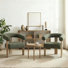 Mid-Century Modern Upholstered Barrel Armchairs Set of 2, Living Room