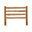 Rustic Bed - Assembled - Double - Natural-1226474031