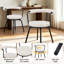 Chaise pivotante rembourrée en polyuréthane Abisan Bauhaus-16487235