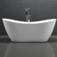 Baignoire de trempage autoportante en acrylique 71 po x 32 po Ophelia-1718900212