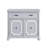 Gray Finish Cabinet