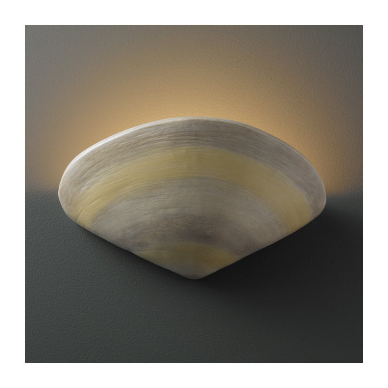 Melissa Ceramic Half Moon, Clam Shell