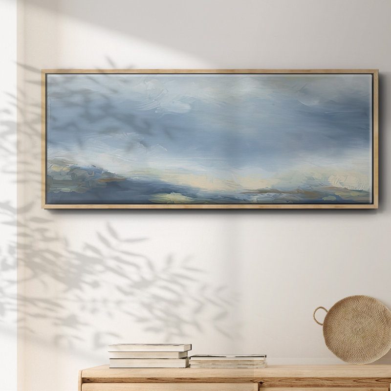 Buttermilk Sky- Framed Canvas